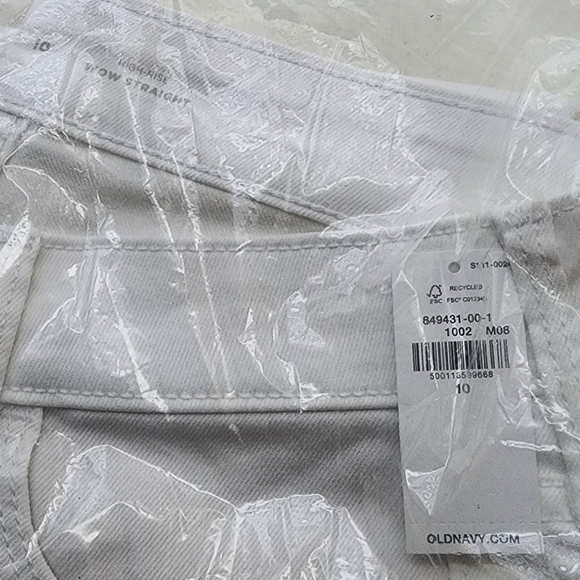 Old Navy Denim - Old Navy Classic White Denim